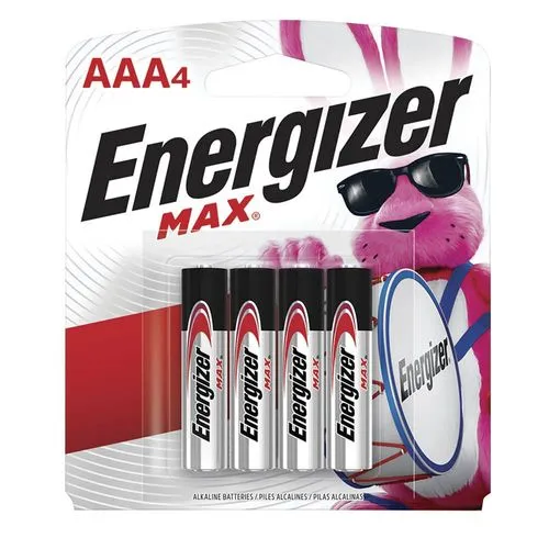 Pila Alcalina (AAA) Energizer Blíster c/4 Piezas | CEI-0029-2