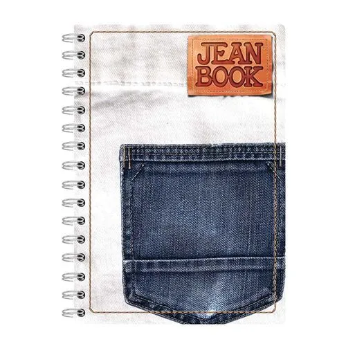 Cuaderno Espiral Francés Jean Book Cuadro Grande 100 Hojas | CEI-0048-3