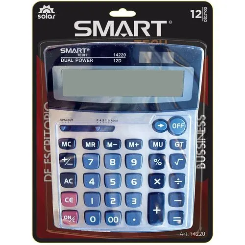 Calculadora de Escritorio Business Smartech Extra Grande de 12 Dígitos | CEI-0229-2