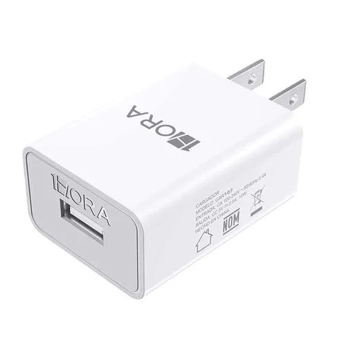 Cargador para Pared Hora GAR107 USB 2.0 Blanco | CEI-0311