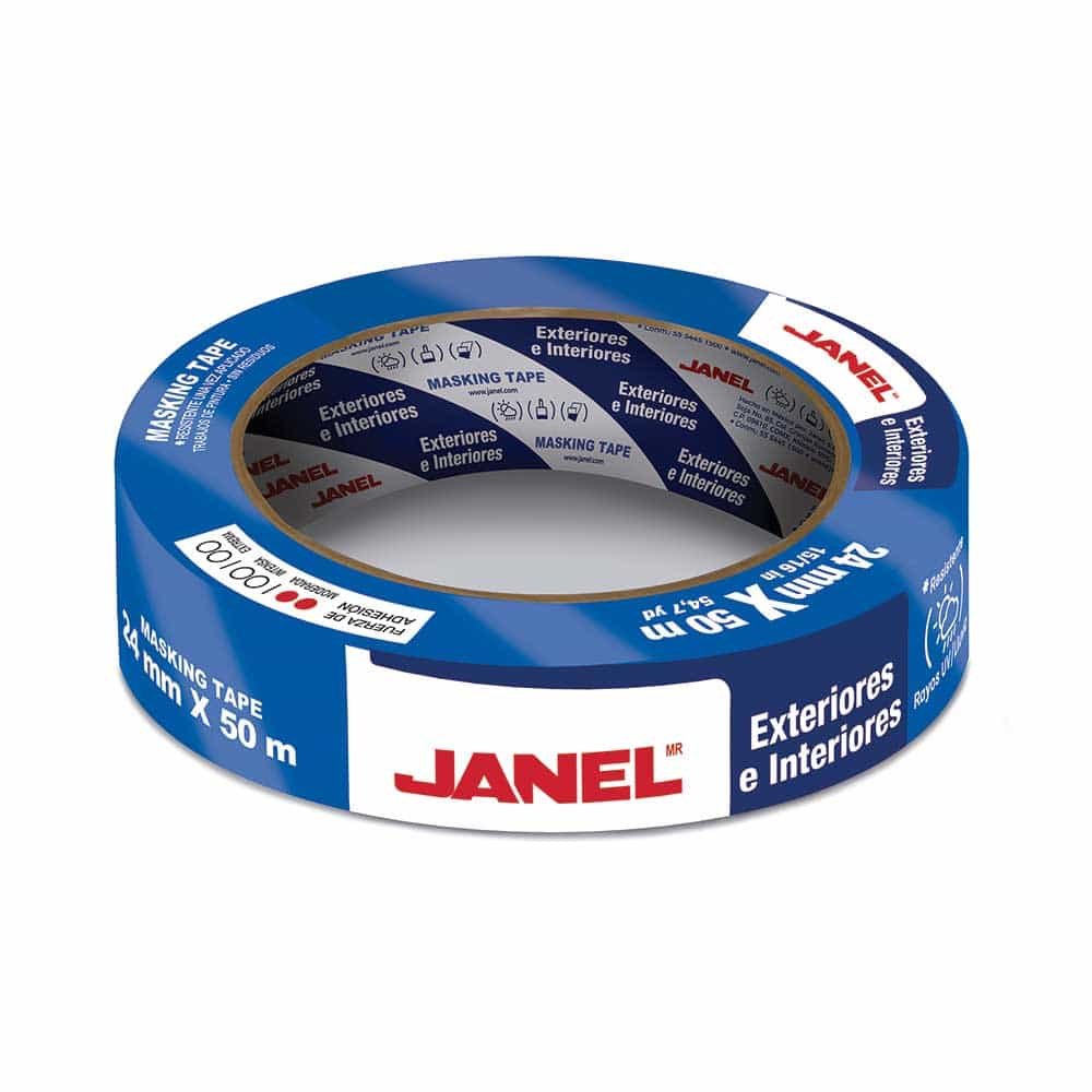 Cinta Masking Tape Janel 230 Azul de .24x50 m | CEI-0503-2