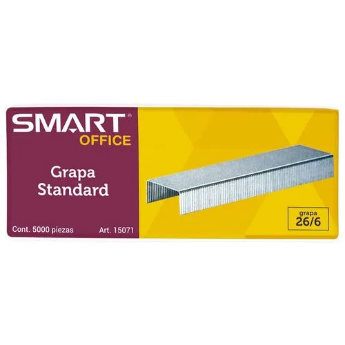Grapa Standard Smart Caja c/5000 Piezas | CEI-0110