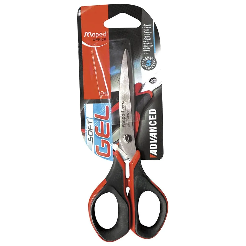 Tijera Oficina Maped Soft Gel 6 3/4" | CEI-0074-4