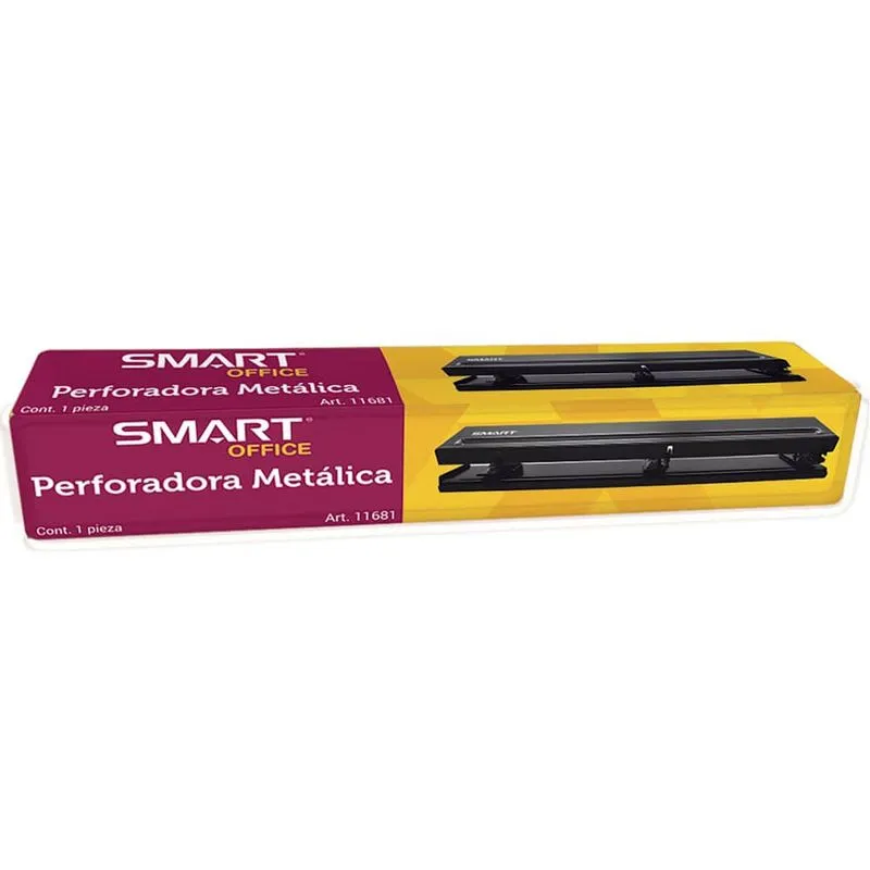 Perforadora Metálica Smart 3 Orificios P/10Hjs | CEI-0185