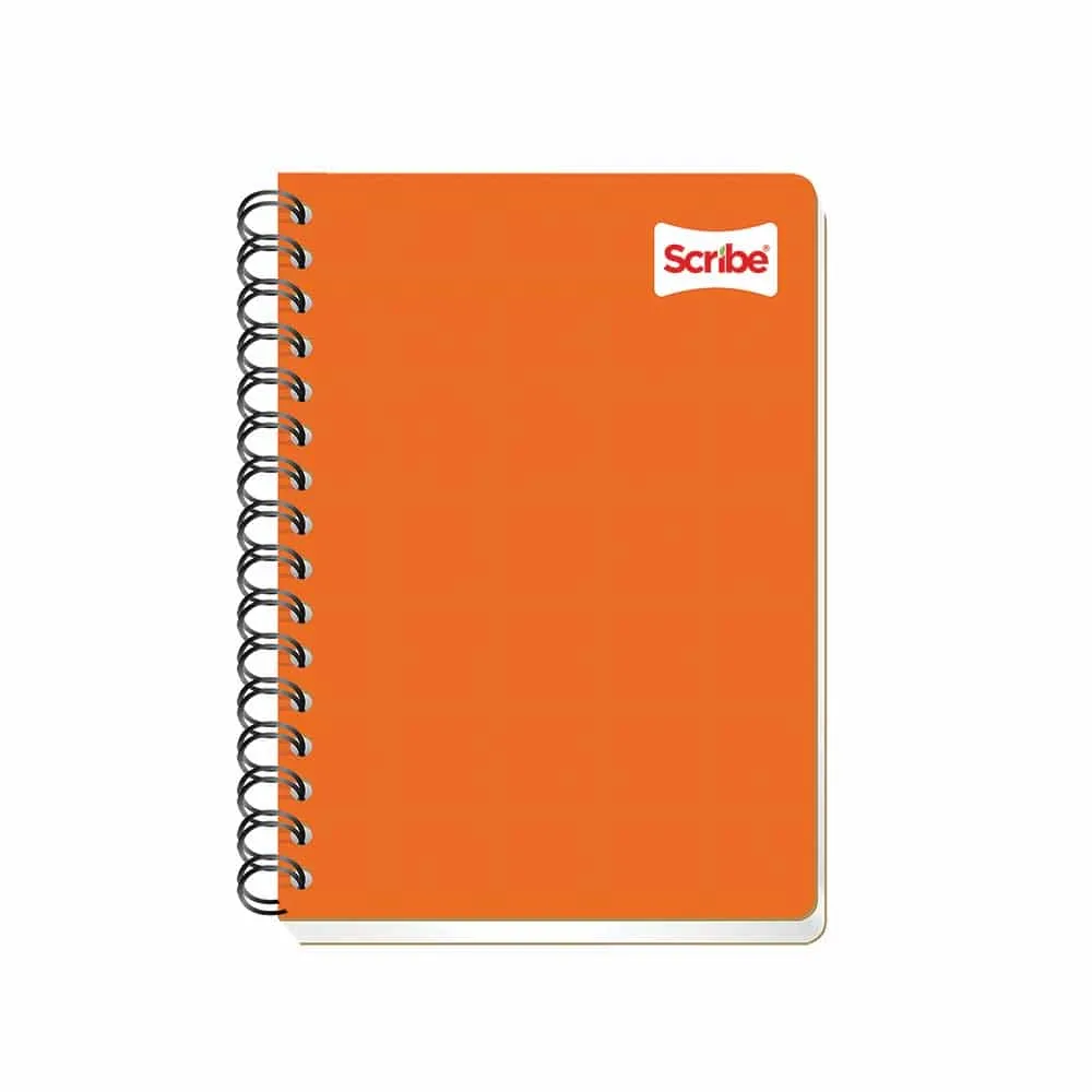 Cuaderno Francés Cuadro Chico Espiral Doble c/100 Hojas Scribe (Color No Seleccionable) | CEI-0301-4