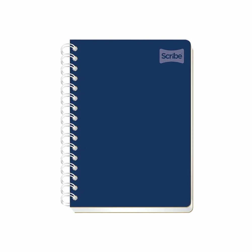 Cuaderno Francés Raya Espiral Doble c/100 Hojas Scribe Polycover (Color No Seleccionable) | CEI-0360