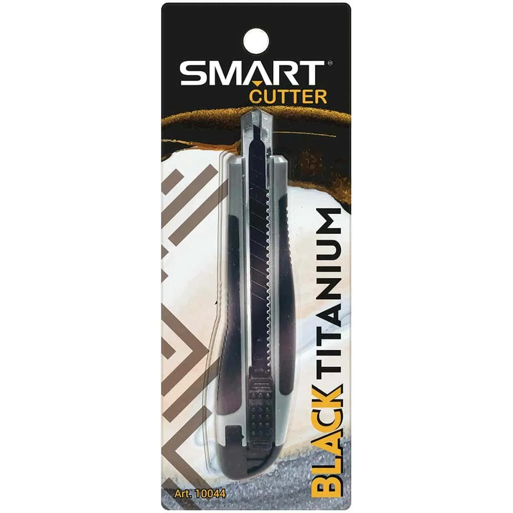 Cutter Mediano Smart Navaja Black Titanium | CEI-0187-2