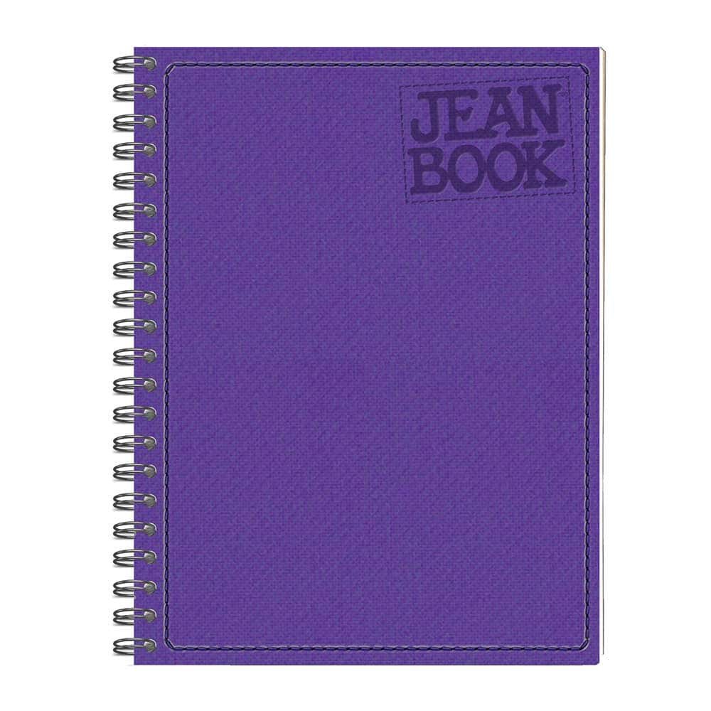 Cuaderno Profesional Cuadro Chico Espiral Doble c/160 Hojas Norma Jeanbook Pasta Dura de Tela (Color No Seleccionable) | CEI-0564-1