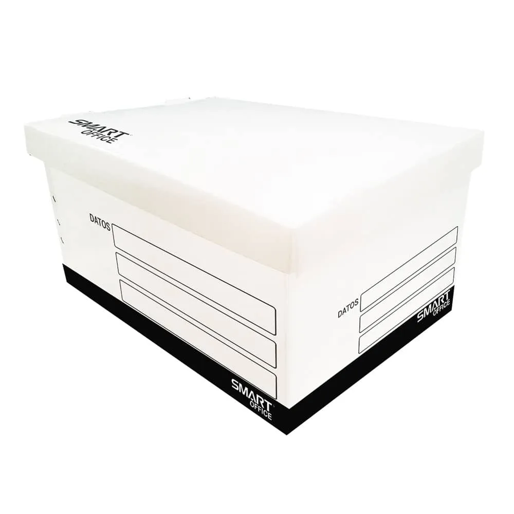 Caja de Plástico para Archivo Smart Tamaño Oficio | CEI-0649